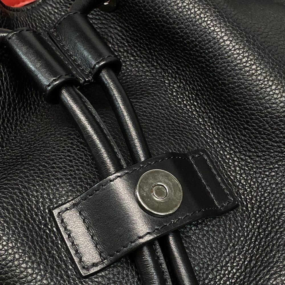 Christian Louboutin Explorer Funk Backpack Backpack Black Red Leather Rubber - Picture 11 of 15